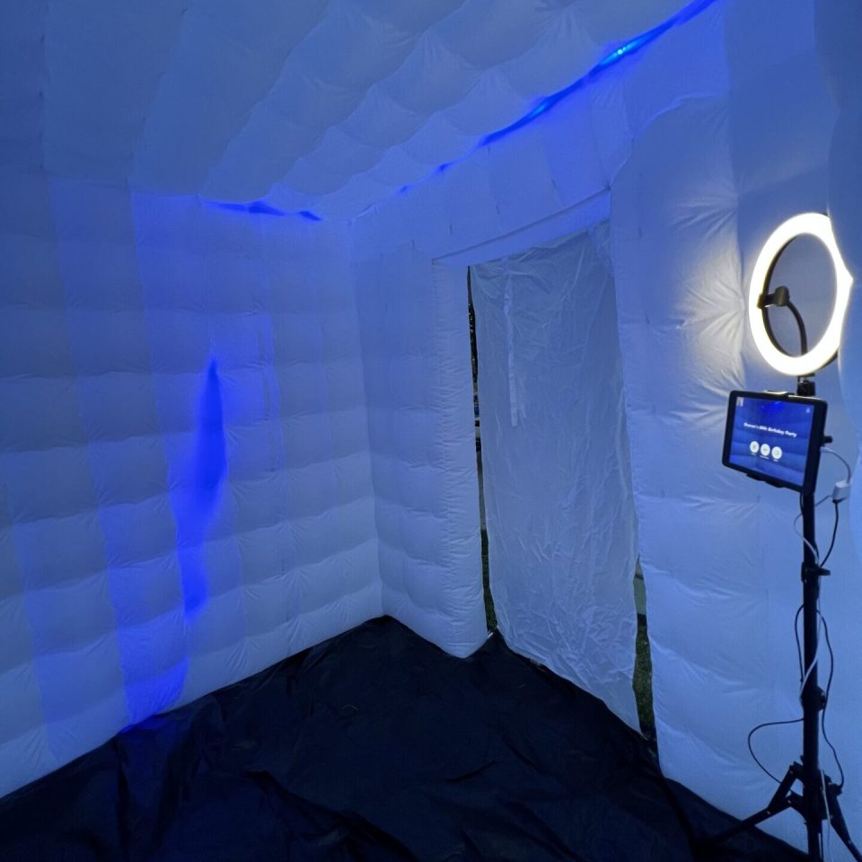 utah party photo booth interior